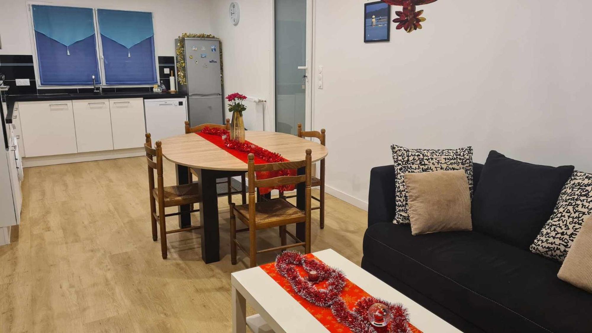Location Saisonniere Pres De La Mer Avec Rooftop Riantec Bagian luar foto